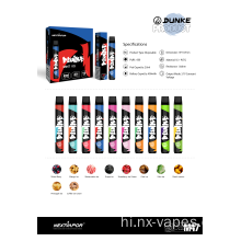 डंके डिस्पोजेबल 600puffs vape पेन vape टैंक एटमाइज़र